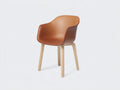Sillas de comedor marrón claro 58x56x81 cm para comedor - diseño moderno con reposabrazos